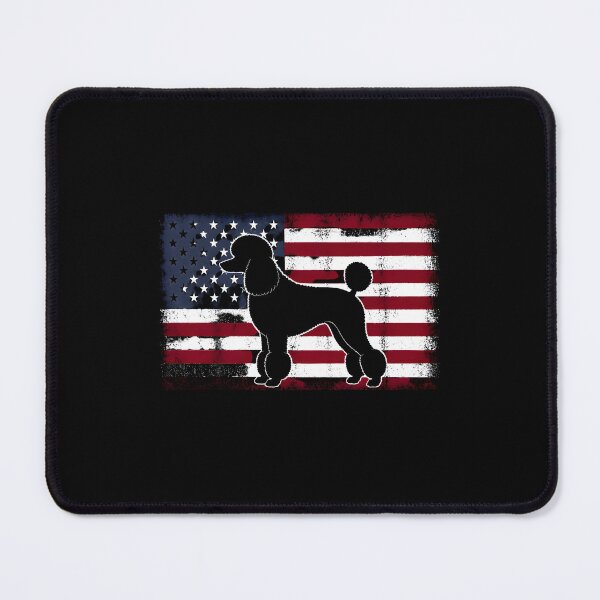 Item preview, Poodle National Dog Day Shirt | Patriotic USA Flag designed and sold by PixelForge11.