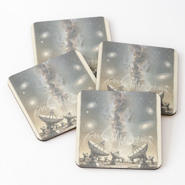 Item preview, Illustrated Cosmic Landscape | Universe of Fantasy and Exploration designed and sold by HeyHas.