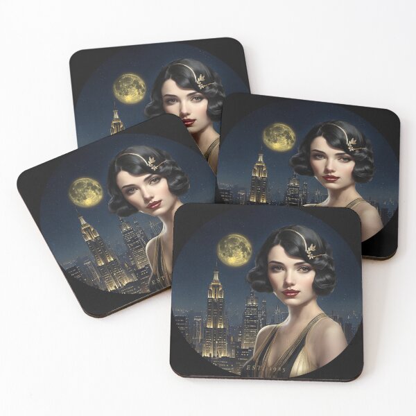 Item preview, A lady and her golden city designed and sold by thirtyonestars.