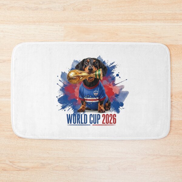 Item preview, Dachshund Cape Verde World Cup 2026 designed and sold by Jack n' Sally's.