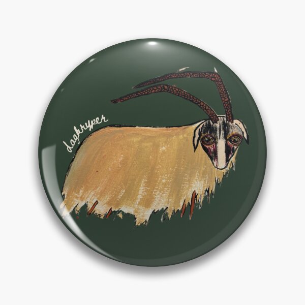Item preview, Mythical Goat Forest Spirit Folk Art Slavic Mythology  designed and sold by dagkryper.