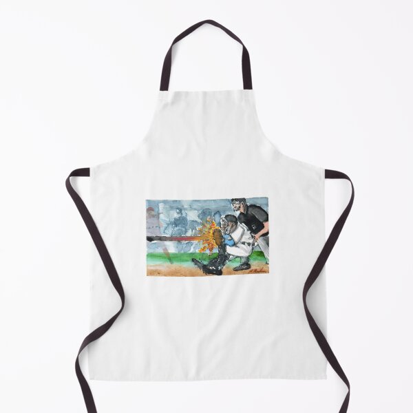 Item preview, Baseball Catcher Catching A Fireball designed and sold by guilanho.