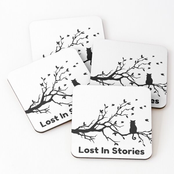 Item preview, Lost In Stories Book Lover Design designed and sold by Bloomelle Studio.