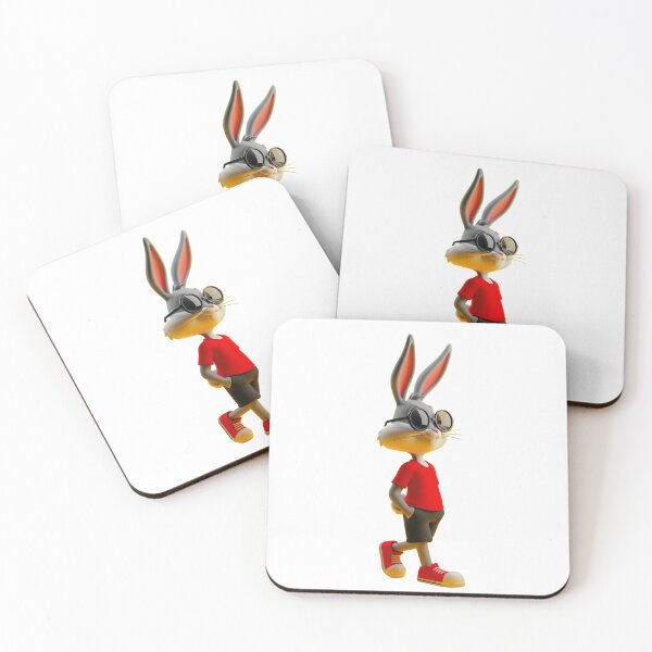 Item preview, Cool Walking Bunny Sticker PNG | Stylish Rabbit with Sunglasses Transparent Die-Cut Sticker designed and sold by ashwin131.