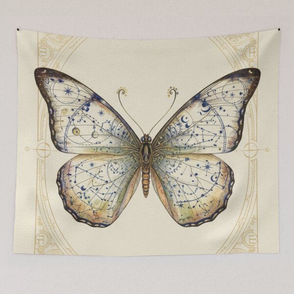 Item preview, Vintage Botanical Butterfly | Natural Elegance and Wildflowers designed and sold by HeyHas.