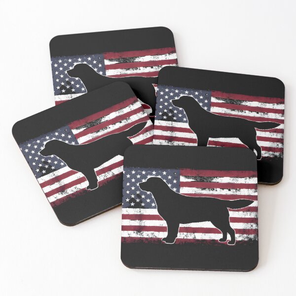 Item preview, Labrador Retriever National Dog Day Shirt | Patriotic USA Flag designed and sold by PixelForge11.