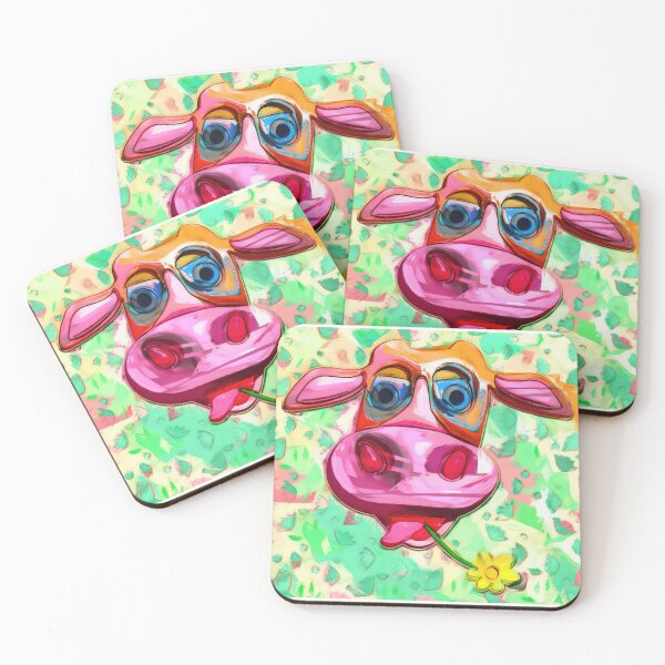 Item preview, Colorful cow. designed and sold by Michael-Popart.
