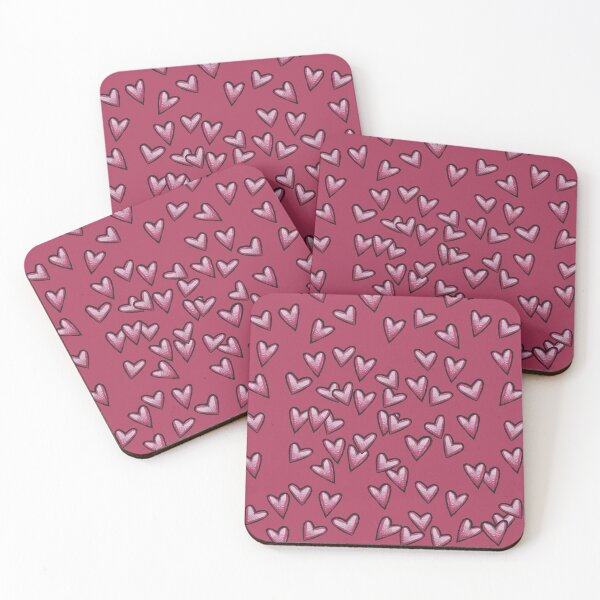 Item preview, Watercolor Hearts designed and sold by lacychenault.