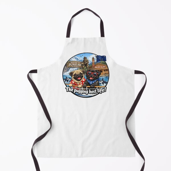 Item preview, PUGS in Juneau on an Alakan Cruise Red Dog Saloon designed and sold by MargaritaGRL.