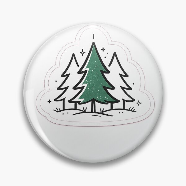Item preview, Minimal Pine Trees designed and sold by InkPixell.