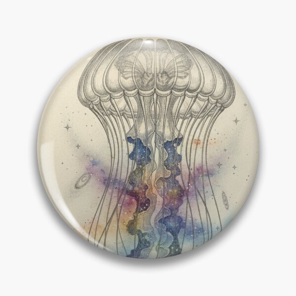 Item preview, Oceanic Jellyfish | Illustrated Deep Sea Beauty designed and sold by HeyHas.