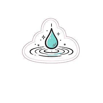 Artwork thumbnail, Water Drop Ripple by InkPixell