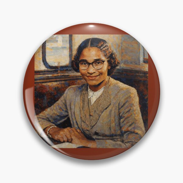 Item preview, Beautiful Portrait Painting of Rosa Parks designed and sold by Halifaxartguy.