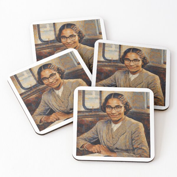 Item preview, Beautiful Portrait Painting of Rosa Parks designed and sold by Halifaxartguy.
