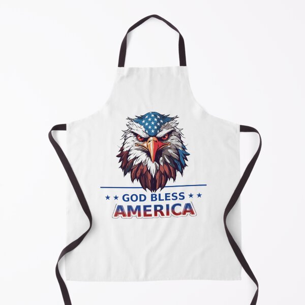 Item preview, God Bless America Patriotic American Eagle designed and sold by Sarah'sCreativeLab.