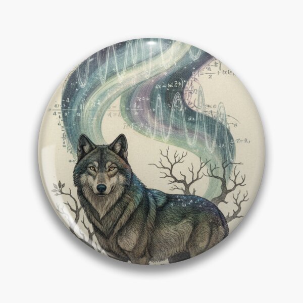 Item preview, Wild Wolf Among Trees | Free Spirit of Nature designed and sold by HeyHas.