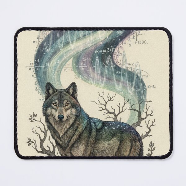 Item preview, Wild Wolf Among Trees | Free Spirit of Nature designed and sold by HeyHas.