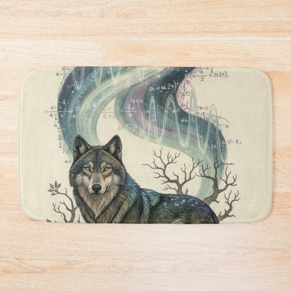 Item preview, Wild Wolf Among Trees | Free Spirit of Nature designed and sold by HeyHas.