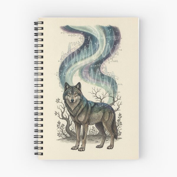 Item preview, Wild Wolf Among Trees | Free Spirit of Nature designed and sold by HeyHas.