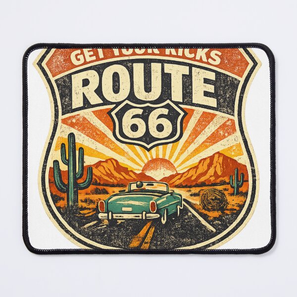 Item preview, Vintage Route 66 designed and sold by AppleSeedB.