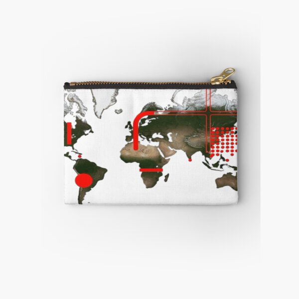 Item preview, Global Vision | Minimalist World Map Graphic Streetwear T-Shirt & Hoodie designed and sold by Lifehackerplus1.