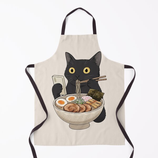 Artikelvorschau, Katze isst Ramen, lustige Ramen-Katze, süßes Geschenk für Katzenliebhaber, japanisches Essen für Katzen entworfen und verkauft von Sprinkle12345.