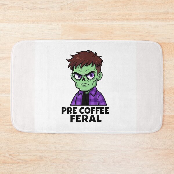Item preview, Male:  "Pre Coffee Feral" designed and sold by SincerelyNick.