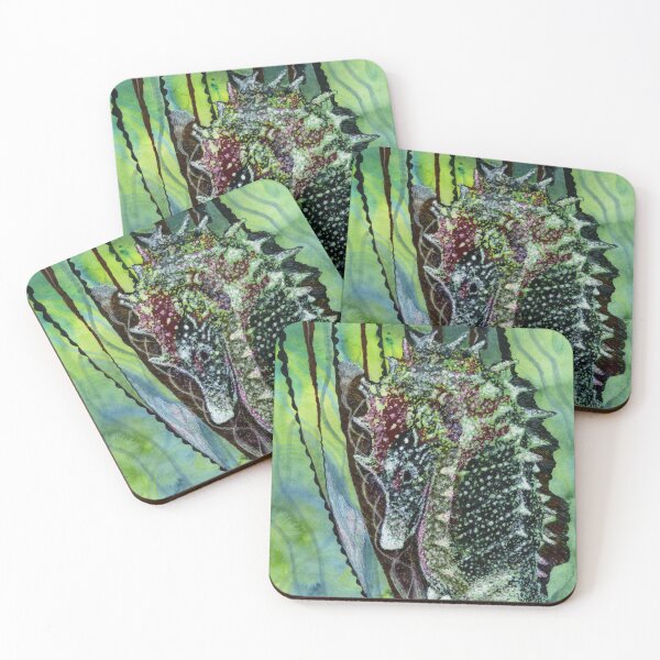 Item preview, Suminagashi and Pen Seahorse designed and sold by LymphomaLass.