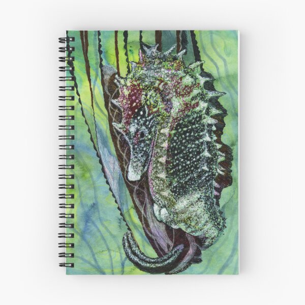 Item preview, Suminagashi and Pen Seahorse designed and sold by LymphomaLass.