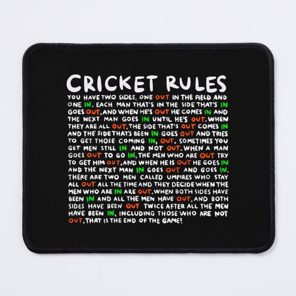 Item preview, Cricket Rules Cricket World Cup designed and sold by guilanho.