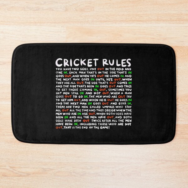 Item preview, Cricket Rules Cricket World Cup designed and sold by guilanho.