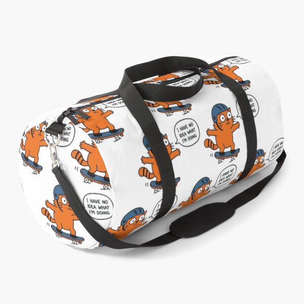 Item preview, Take The Risk Funny Skateboarding Cat designed and sold by CamaleonDesigns.
