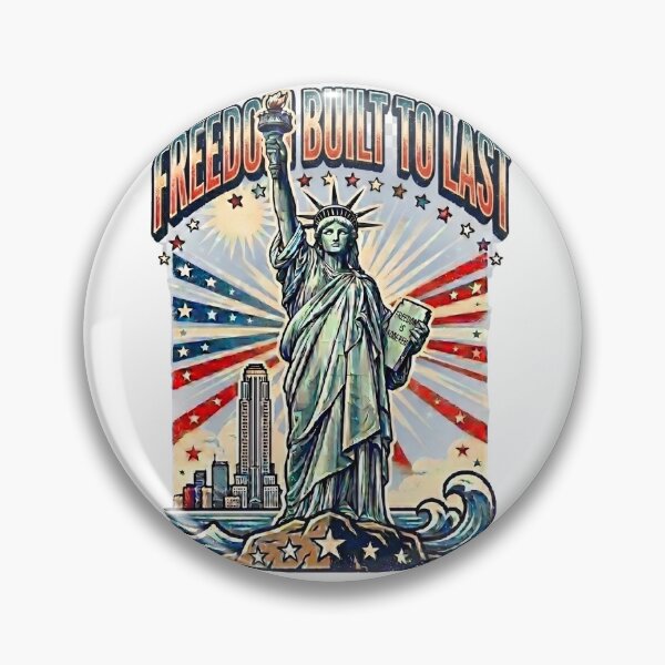 Item preview, Freedom Built to Last designed and sold by laughingshirts.