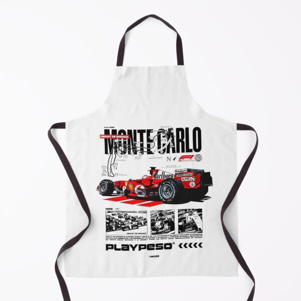 Item preview, Monte Carlo Grand Prix Retro Formula Racing Poster designed and sold by SarvynStudio.