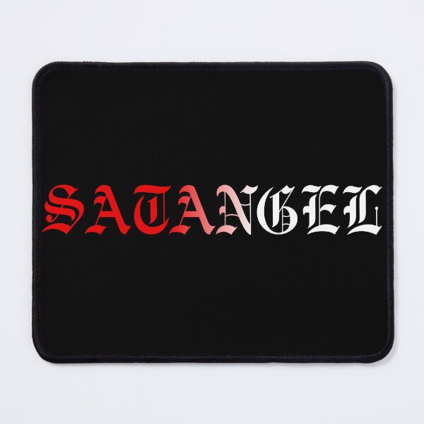 Item preview, Devil Demon Satangel Duality Grunge Aesthetic Distressed with Satan and Angel  designed and sold by Aetherix Studio.