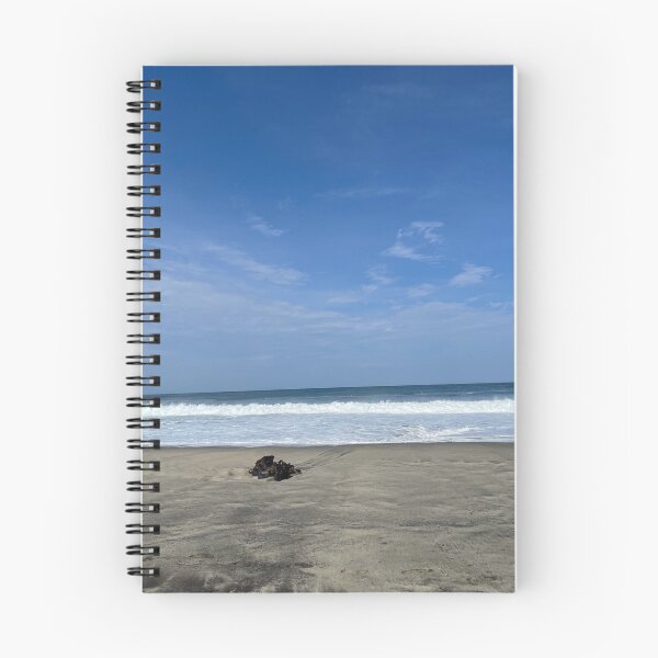 Item preview, Lonely driftwood on the wide ocean beach designed and sold by Art of Momenz.