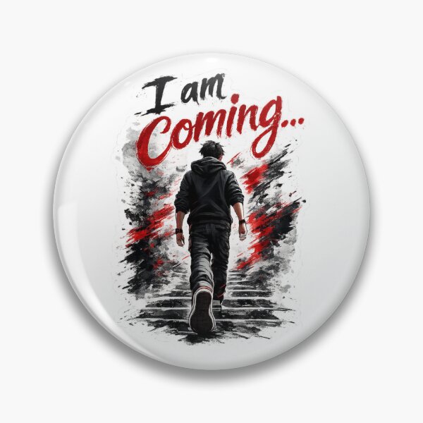 Item preview, Am Coming – Step by Step Sticker designed and sold by Genzfirevibes.