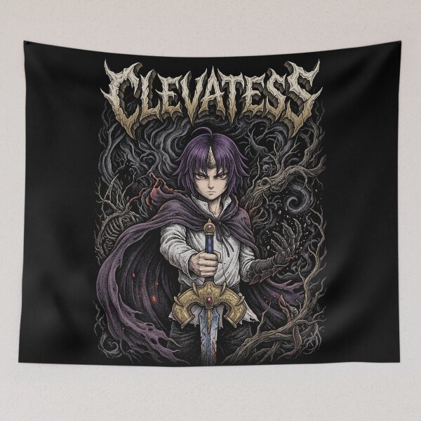 Item preview, Clevatess Metal designed and sold by MadShroomPrints.