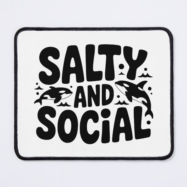 Item preview, Salty And Social designed and sold by theartfulaspie.