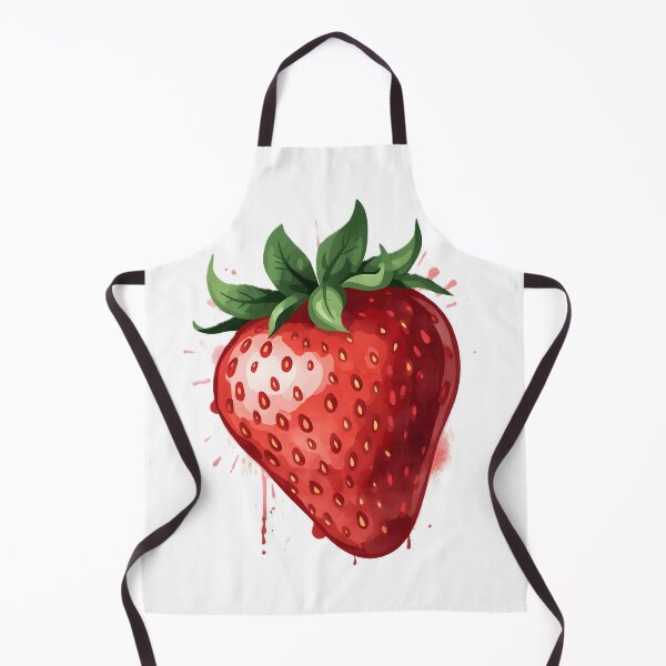 Item preview, Juicy Strawberry Sticker | Cute Watercolor Strawberry Fruit Illustration designed and sold by dreamz-world.