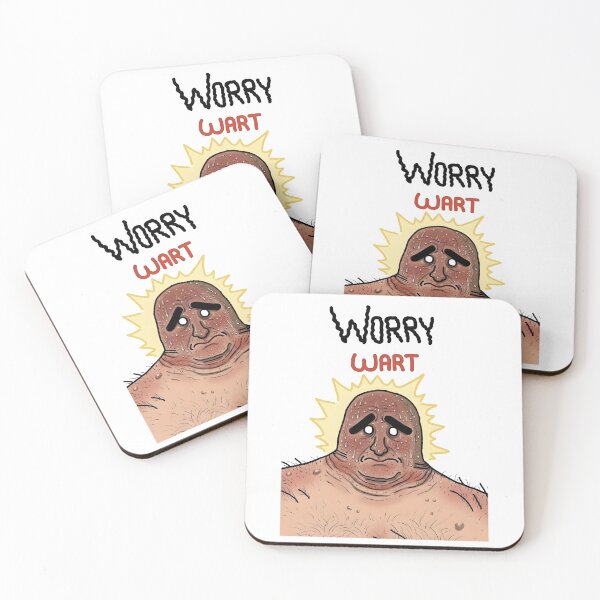 Item preview, Worry Wart Pun designed and sold by Murvel-Ink.