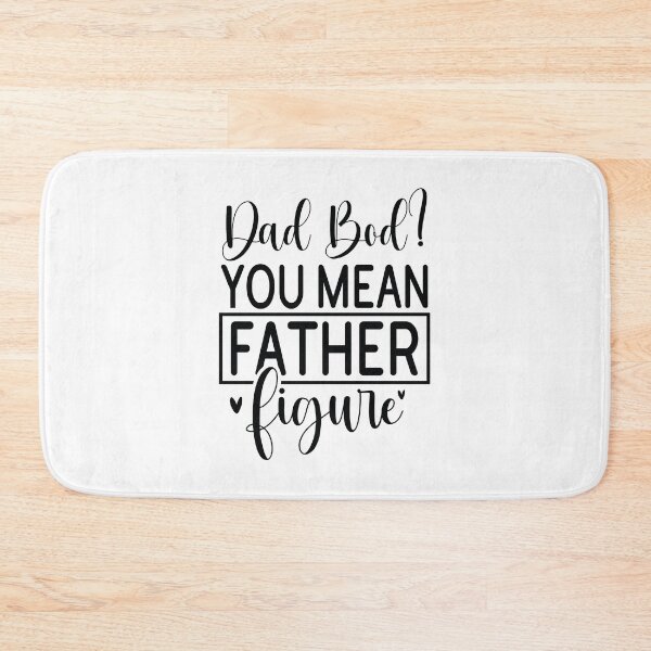 Item preview, Dad Bod You Mean Father Figure - Funny Dad Quotes Retro Vintage Aesthetic Husband Papa Gift designed and sold by FuzionRaptor.