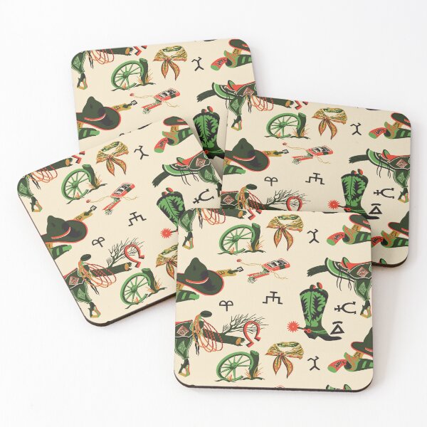 Item preview, Panhandle Slim Western Print in Cream designed and sold by Raqilu Designs.