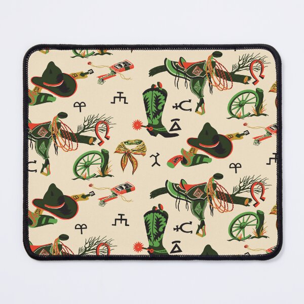 Item preview, Panhandle Slim Western Print in Cream designed and sold by Raqilu Designs.