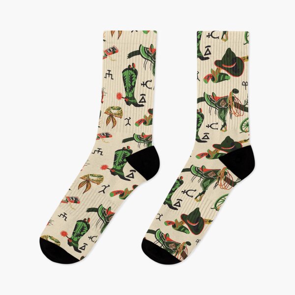 Item preview, Panhandle Slim Western Print in Cream designed and sold by Raqilu Designs.