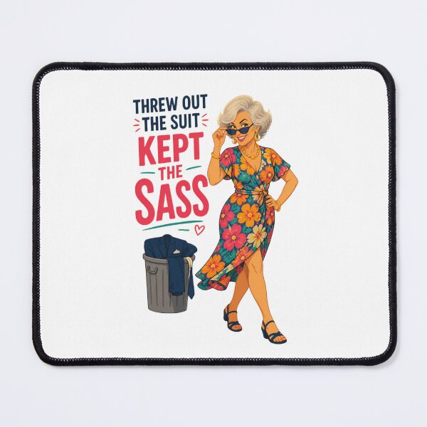 Item preview, "Threw Out the Suit" Funny Retirement Shirt designed and sold by Print Loft.
