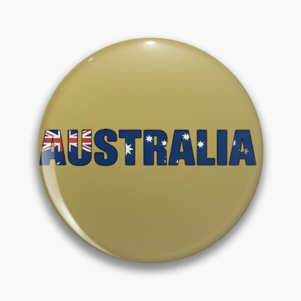 Item preview, Australia text with flag no background designed and sold by CreationsNicB.