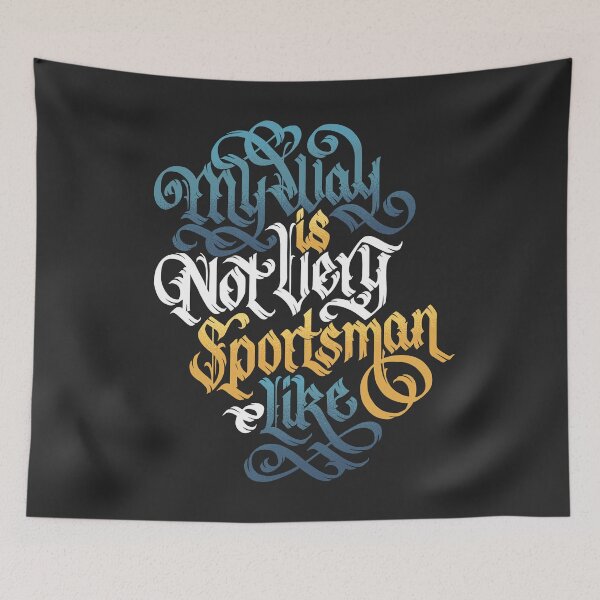 Item preview, My Way Is Not Very Sportsmanlike designed and sold by polliadesign.