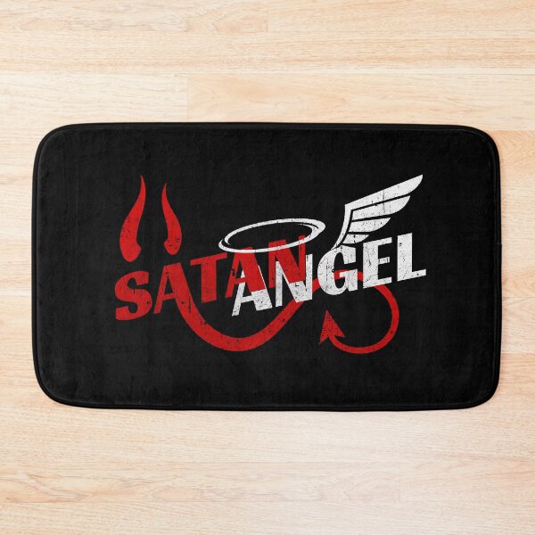 Item preview, Vintage Satangel Duality Grunge Aesthetic Distressed with Satan and Angel  designed and sold by Aetherix Studio.