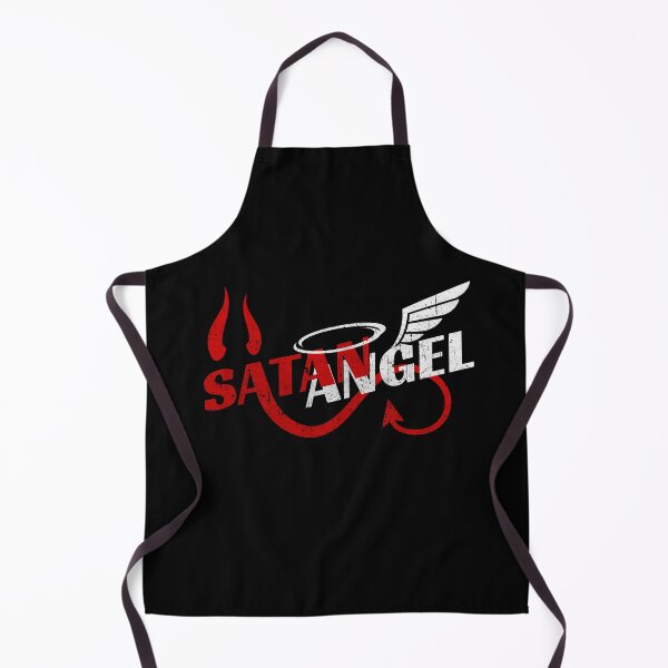 Item preview, Vintage Satangel Duality Grunge Aesthetic Distressed with Satan and Angel designed and sold by Aetherix Studio.
